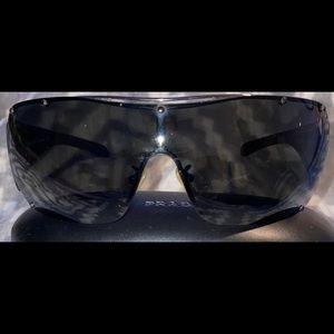 Unisex Black Prada Sunglasses